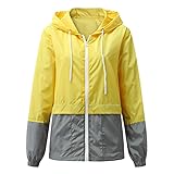 XTBFOOJ Regenjacke Damen Wasserdicht Parka Damen frühling Parker winterjackeoversize Damen Hoodie pu regenjackejacke Winter Sale Damen blusen Trench Coat duckfeet Schuhe Damen bunter Pullover D