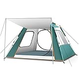 YCHUAN Pavillon, Wasserbeständigkeit Automatisches Pop- up Camping Zelt Tragbare Sun Protection Shelter Setup Sofortiges Zelt for Outdoor Camping Beach Park Pavillon Canopy Z