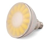 VIRIBRIGHT LED PAR38 Lampe Birne 73488 | 18W | CRI ≥ 80 RA | Warm-weiß 2800°K | 1100 Lumen | dimmbar | 90°  Winkel | statt 75W – 100W Leuchtmittel PAR 38 Reflektor Strahler 120mm ⌀ | E27 Fassung |