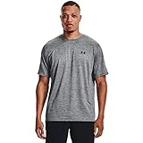 Under Armour UA Training Vent 2.0 SS, atmungsaktives Sport Shirt, leichtes komfortables Herren T-Shirt Herren, Grau (Pitch Gray / Black) , XL