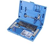 Queiting Professionelles Reifenreparaturset Auto Reifen Reifenreparatur Reifen Reparatur Satz Pannenset Flickzeug Autoreifen Kfz Pkw R