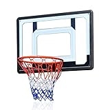 Basketball-Ständer Draussen Hängender Basketballkorb Basketballbrett Kinder Basketball-Ständer Und Rückwand-Set Für Kinderteens An Der Wand Montiert Wetterresistent 2 Größen Optional Basketballkörb