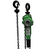 TrutzHolm® 0,75t 1,5t 3t 6t 3m Kettenlänge Ratschenzug Kettenzug Hebezug Hebelzug Flaschenzug verschiedene Modelle (750 kg)