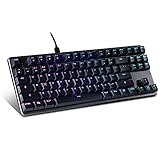 Tecware Phantom L Low Profile Mechanische Tastatur, RGB LED, Outemu Blue Sw