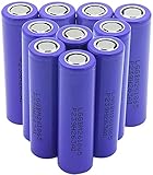 18650 3.7V 2600 Mah 10A Flat Top Lithium Batterien Für 10 Stück Power Bank B