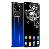 JBNJV S20U Smartphone ohne Vertrag, 4GB+64GB (128GB Externe SD), 5200mAh Akku, 6,5'' HD Android 10 5G Handy,16MP Frontkamera+32MP Kamera, Face ID