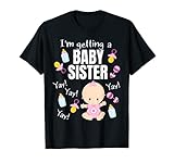 Baby Sister verraten ich bekomme ein Baby Schwester Cute Baby T-S