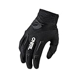 O'NEAL | Fahrrad- & Motocross-Handschuhe | MX MTB DH FR Downhill Freeride | Langlebige, Flexible Materialien, belüftete Handinnenfäche | Element Glove | Herren | Schwarz Weiß | Größe L