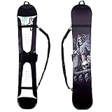 wolfjuvenile Snowboard Furnier Cover Sleeve Case,Snowboard ZubehöR Taschengurt FüR Reiseaufbewahrung Transportschutz Koffer Neopren,360° Kantenschutz,Wasserdicht,Verhindert Rost,160cmE