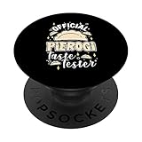 Offizieller Pierogi-Geschmackstester PopSockets mit austauschbarem PopGrip