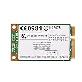 Denash PCI-E WLAN-Karte, 2,4G + 5G Dual-Band-Mini-PCI-E-WLAN-Karte für HP/MAC/Dell/Acer, 300 Mbit/s hohe Übertragung