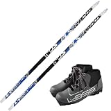 Loss Langlaufski-Set für Erwachsene: Langlauf-Ski + NNN-Bindung + NNN-Schuhe - 200
