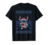 Disney Lilo & Stitch Christmas Stitch Ugly Sweater Style T-S