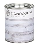 Lignocolor Sperrgrund (Transparent, 750 ml) auf Wasserbasis Isoliergrund Kreidefarbe 750