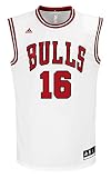 adidas Herren Trikot Int Replica Jersey 16 Bulls T-Shirt, Weiß/Rot, XL