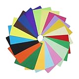 100 Blatt ,20 Farben, A4 80 g/m², Buntpapier Farbigen A4 Kopierpapier Papier, Farbige Buntes Papier Ton-Papier, für DIY Kunst Handwerk (20 * 30cm)