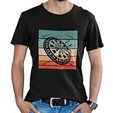 Darts Tasse - Dart Shirt - Spruch - Geschenk - Retro Dart - Dart Tasse - Dart T-Shirt - Dart Deko - Bulls Eye (T-Shirt (schwarz), L)