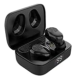 Amazon Brand - Eono Kabellose Ohrhörer, Eonobuds 1 kabellose Bluetooth-Ohrhörer mit klarem Klang, IPX7 wasserfest, USB-C-Ladung, Bluetooth In-Ear-Ohrhörer für Arbeit, Home Office (Schwarz)