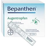 Bepanthen Augentropfen, die Hilfe bei trockenen, geröteten, juckenden oder brennenden Augen, 20-er Pack (20 x 0,5 ml)