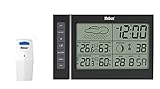 Mebus 40345 Digitale Wetterstation, schwarz - Digitale Wetterstationen (Schwarz, 180 mm, 22 mm, 110 mm)