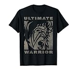 US WWE Ultimate Warrior Gesicht Distressed Dark_H T-S