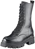 Tamaris Damen 1-1-25814-27 Halblange Stiefel, Black Leather, 39 EU