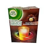 Air Wick Duftkerze mit Farbwechsel Schokolade & Sahne Trüffel, 3er Pack (3 x 1 Stück)