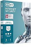 ESET Internet Security 2020 | 3 Geräte | 1 Jahr | Windows (10, 8, 7 und Vista), macOS, Linux und Android | Aktivierungscode in Standardverpackung
