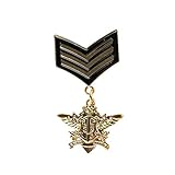 Fenical Brosche Militär Medaille Broschen Pins Militär Pins und Abzeichen Anzug für M