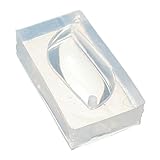 PRENKIN S-Form-Anhänger-Silikon-Form DIY Harz-Halskette, die Form-dekorative Fertigkeit Schmuck Ohrring Halskette, die M