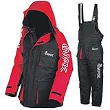 Imax Thermo Anzug Sea Fishing Clothing (2 teilig), Mehrfarbig (schwarz/rot), Gr. M