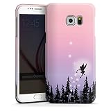 DeinDesign Premium Case kompatibel mit Samsung Galaxy S6 Edge Plus Smartphone Handyhülle Hülle glänzend Disney Tinkerbell Offizielles Lizenzproduk