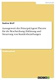 Aussagewert der Principal-Agent-Theorie für die Beschreibung, Erklärung und Steuerung von Kundenbeziehung