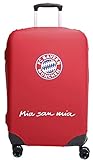 MarkenMerch Kofferhülle FC Bayern München Koffer, 77 cm, Rot Mit Log