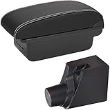 Mittelarmlehne Für Toyota Yaris Hybrid 2020 2019 2015-2021, Aufbewahrungsbox Armauflage Gepolstert Mittelkonsole ZubehöR Mit Staufach Innenausstattung ZubehöR,Usb Hohe Kap