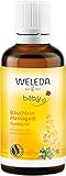 WELEDA Bio Baby Bäuchlein Massageöl, Naturkosmetik Massage Öl gegen Bauchschmerzen und Krämpfe von Babys und Kleinkindern, Pflegeöl zur Verdauungsförderung (1 x 50 ml)