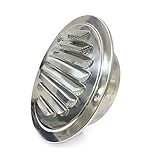 DZDZXQG Edelstahlkamin, Kaminverkleidung Kappe Kreis Lüftungsgitterabdeckung 45 & deg; Gebogene Klinge Regen- und Schneedeckenschutzkappe Anti-Downdraught Für die meisten Standard-Kamintöpfe, 250