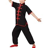 Daytwork Kinder Kung Fu Uniform Chinesische - Kampfsport Bekleidung Sets Schüler Jungen Traditionell Tai Chi Wushu Leistungskostüme Mädchen Sport Kleidung Trainingsanzüg