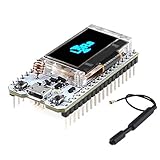 Seamuing ESP32 LoRa Entwicklungsplatine SX1276 868 915 MHz WiFi-Modul IoT-Board Dual Core 240 MHz geringer Stromverbrauch mit 0,96 Zoll OLED-Display und Antenne fü