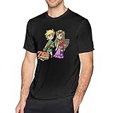 The Legend of Zelda Men's Pure Cotton Short-Sleeved T-Shirt Unique Tee Black T-Shirts & Hemden(Medium)