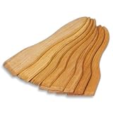 teemando Raclette Schaber, geölt, 8 im Satz aus Holz 12,5