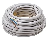 Kopp 150810841 NYM-J 3 x 1,5 mm² Feuchtraum-Kabel, 10 m-Ring