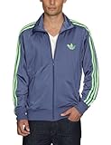 adidas Herren Tracktop Firebird, power steel s12/macaw, S, X41206