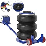 IMAYCC Tragbar Pneumatischer Wagenheber 3T Langer Griff Lufkissen Wagenheber Druckluft Rangierwagenheber Air Jack Werkstatt Schnelles Heben Von Geländefahrzeugen, Minivan, SUV-B