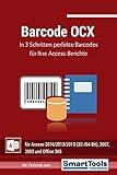 Barcode OCX für Access 2016, 2013, 2010, 2007, 2003 und Office 365 - Barcodes für Access-Berichte (EAN, QR-Code, Swiss QR-Code, Datamatrix, Code 128, ISBN, PZN usw.)