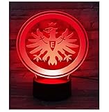 Eintracht Frankfurt Logo lampy LED