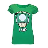 Nintendo T-Shirt (Damen)-XS- Extend Your Life,grü