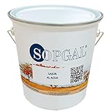 Lasur zum Bio-Wasser, Sopgal (Nussbaum, 4 Liter): Ökologische Holzschutzmittel (farblos)