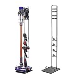 LTX Staubsaugerhalter Metall Bodenständer für Dyson Handheld V6/V7/V8/V10 ohne Bohren an der Wand - Schw