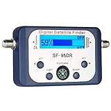 ZHITING-Satelliten Signalmesser, Digitaler Satellitensucher Satellitensignalmesser Mini Digitaler Satellitensignalmesser mit LCD-Display Digitaler Satfinder mit Komp